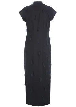 Airy linen lang kjole