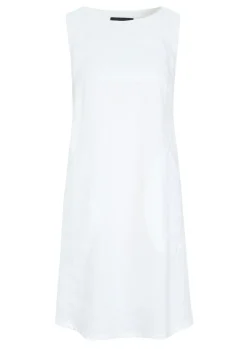 Airy linen ærmeløs kjole