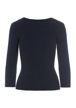 Bloom bluse med 3/4 ærme