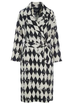 Broken harlequin frakke