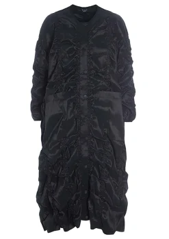 Changeant stretch frakke kjole