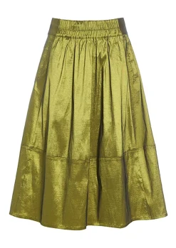 Changeant stretch nederdel