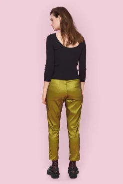 Changeant stretch smalle bukser