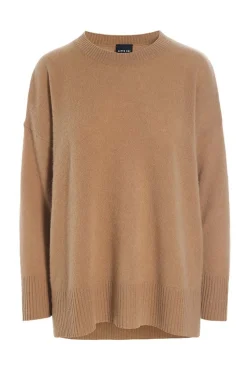 Cloud cashmere langærmet bluse