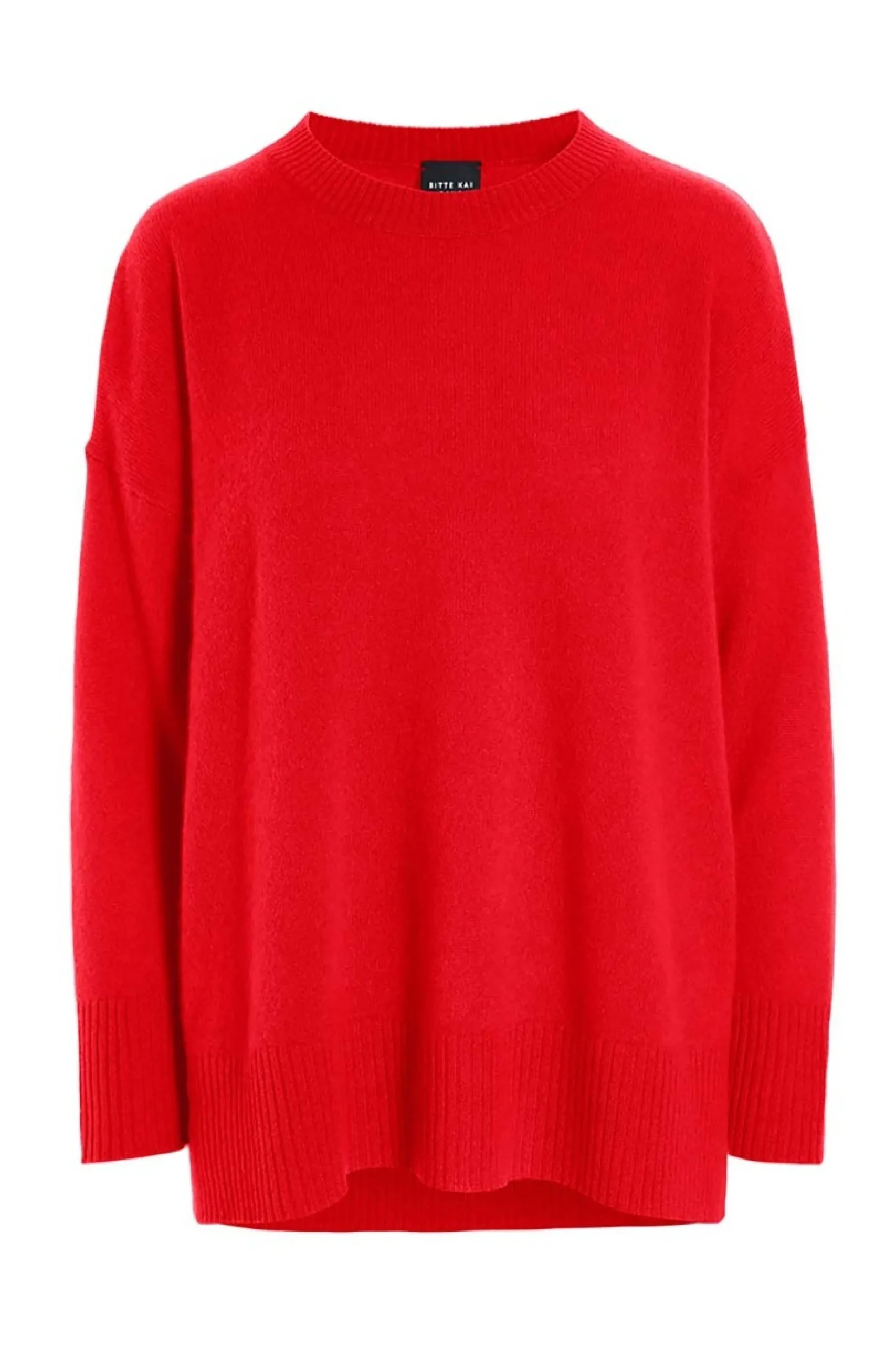 Cloud cashmere langærmet bluse