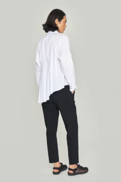 Core cotton asymmetrisk skjorte