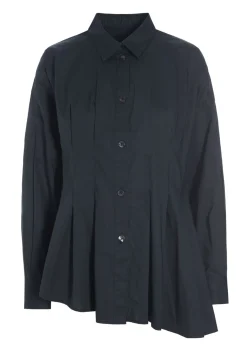 Core cotton asymmetrisk skjorte