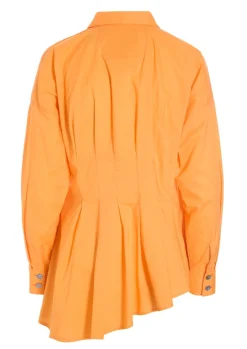 Core cotton asymmetrisk skjorte