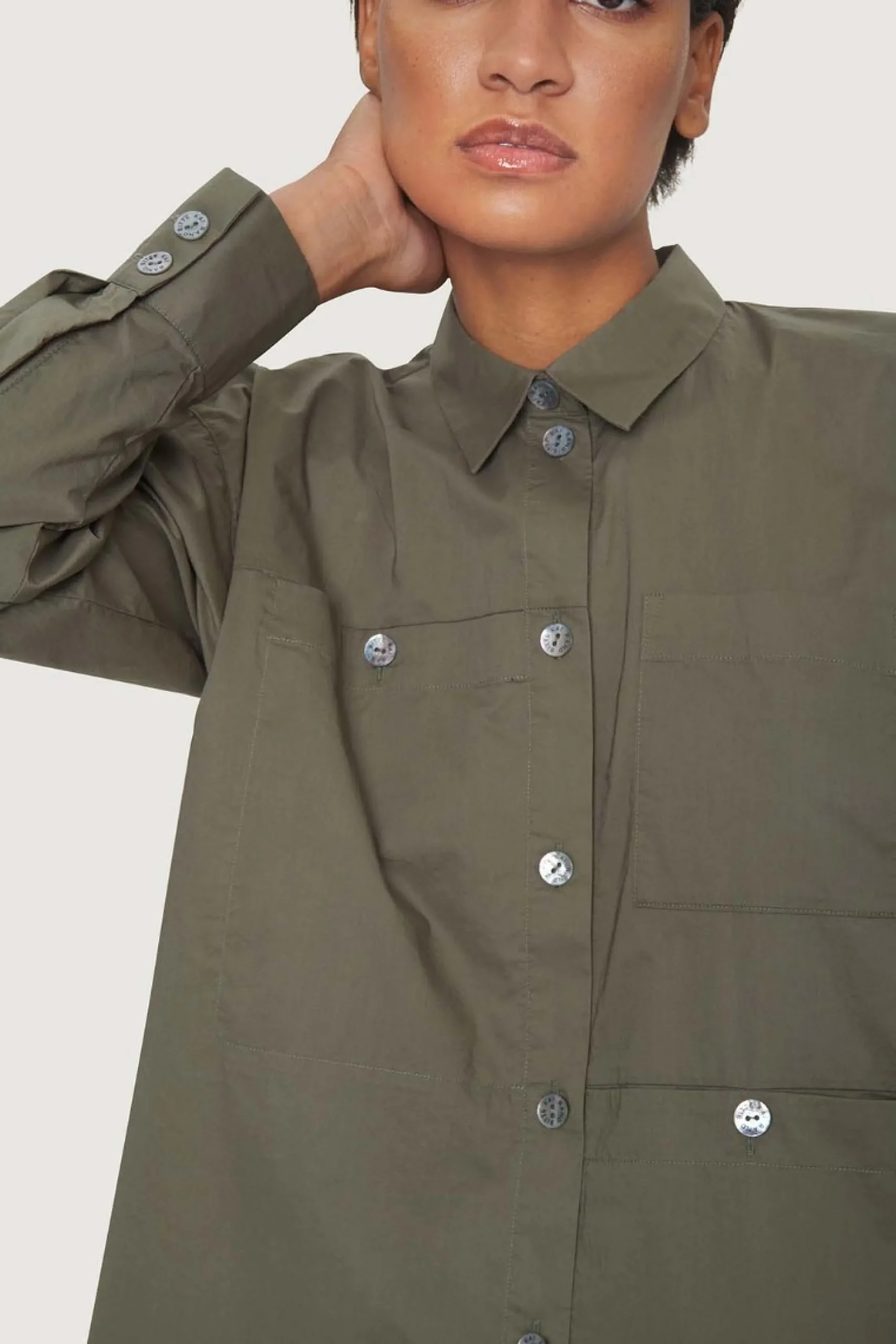 Core cotton skjorte med lommer