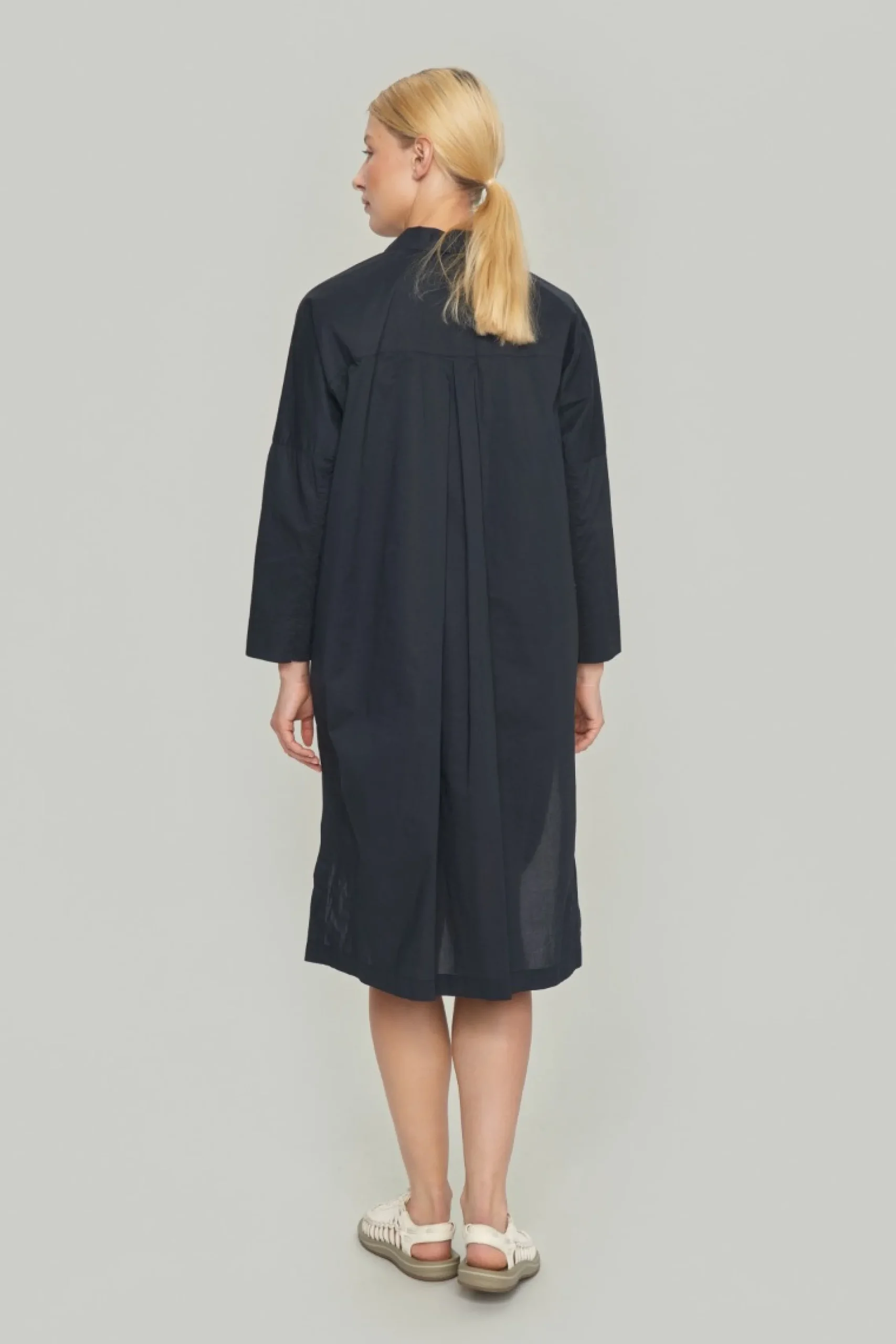 Core cotton skjortekjole