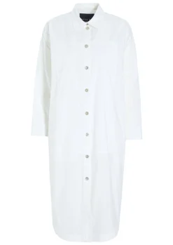 Core cotton skjortekjole