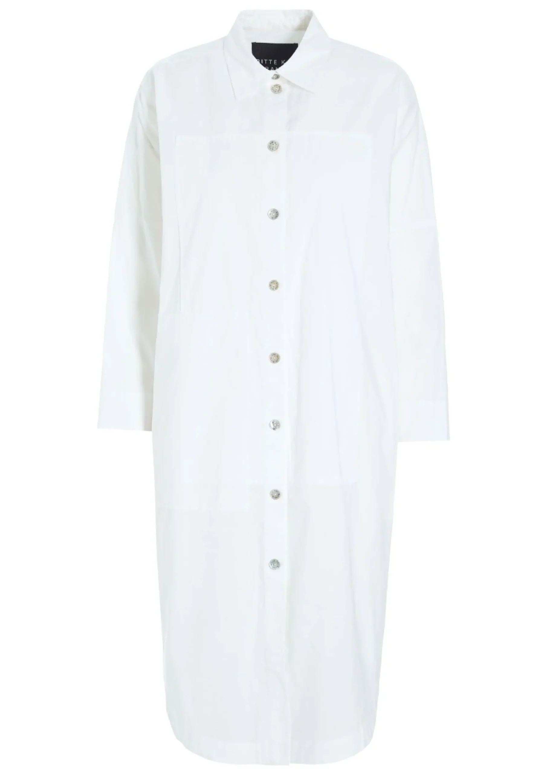 Core cotton skjortekjole