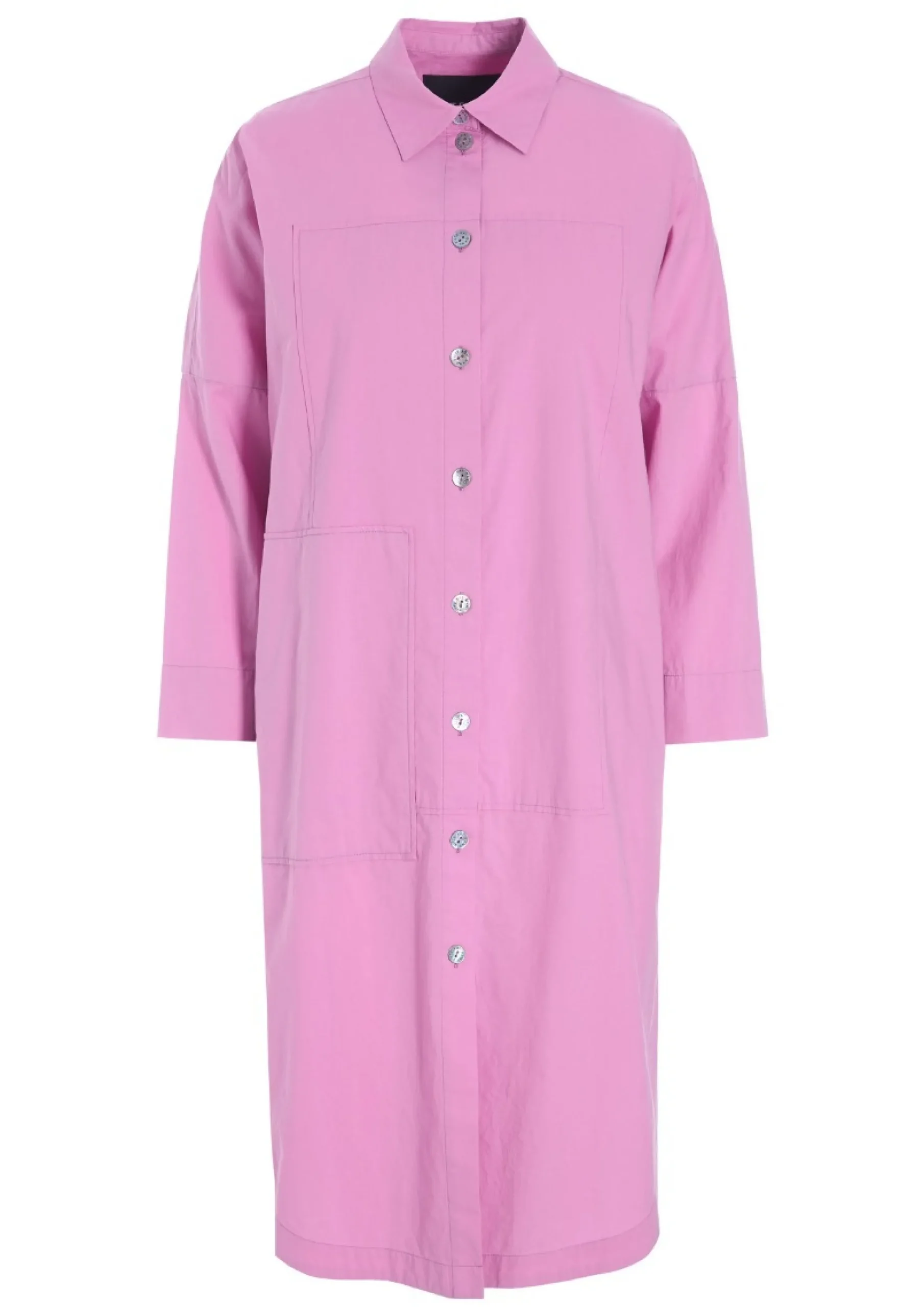 Core cotton skjortekjole