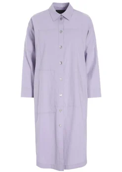 Core cotton skjortekjole