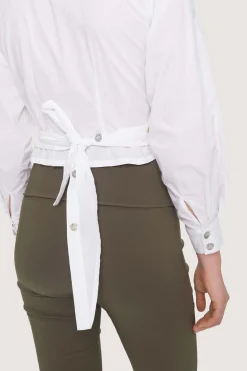 Core cotton slå-om skjorte