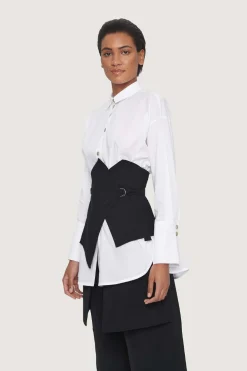 Core cotton stor skjorte