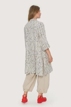 Craquelure frakkekjole