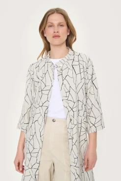 Craquelure frakkekjole