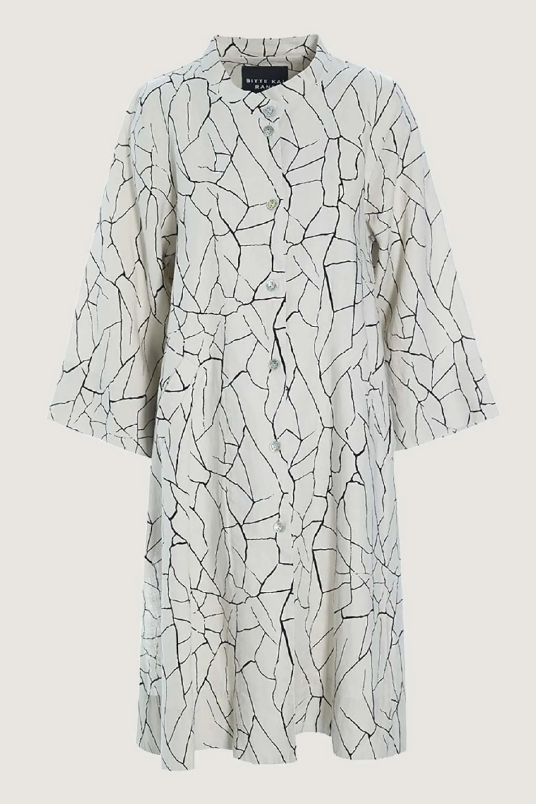 Craquelure frakkekjole