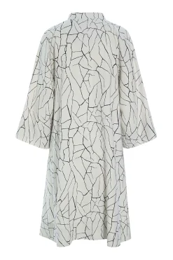 Craquelure frakkekjole