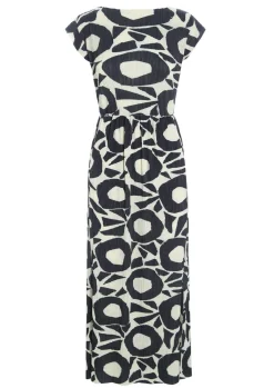 Cut-out collage kjole