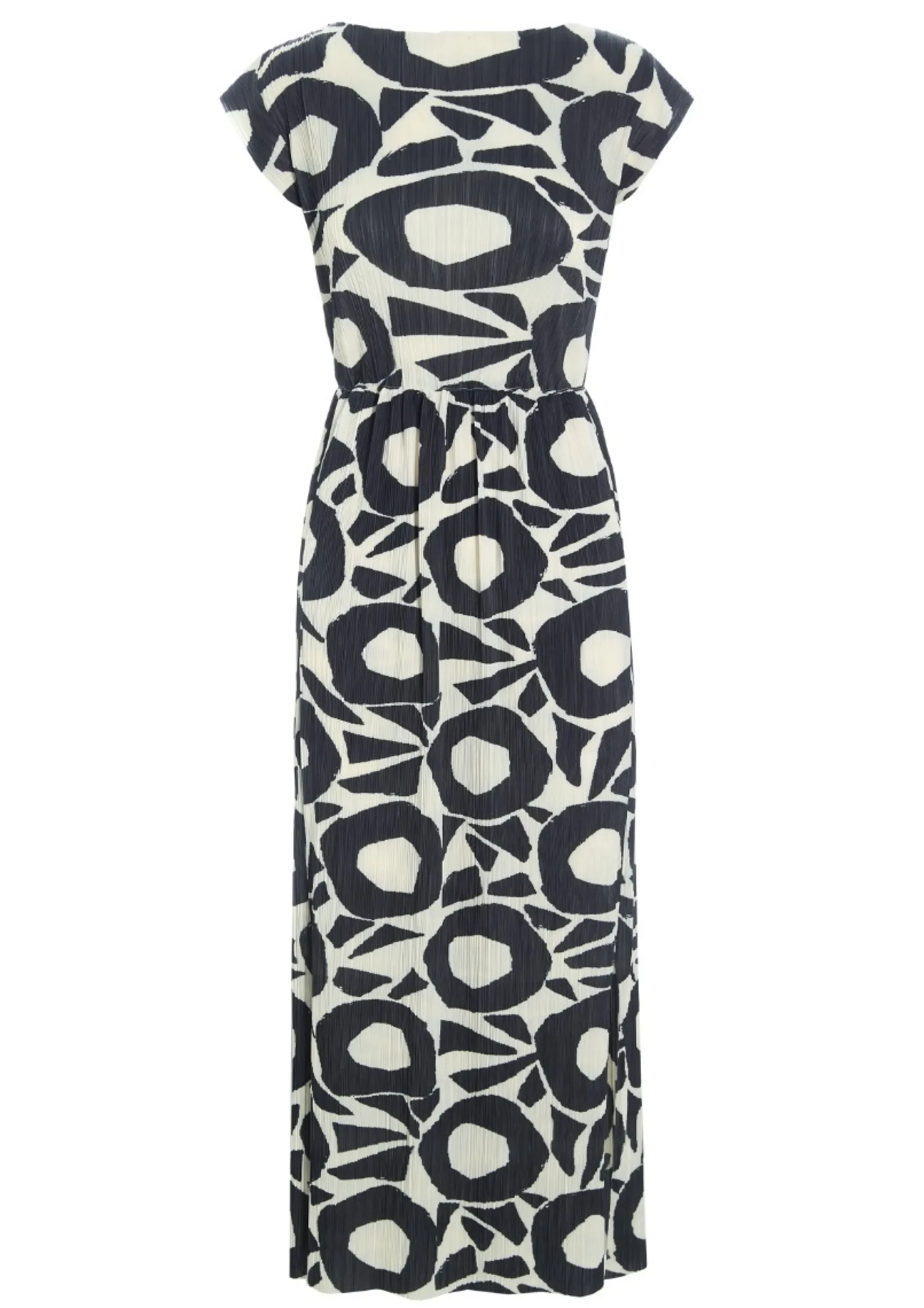 Cut-out collage kjole