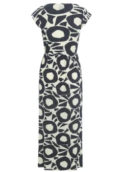 Cut-out collage kjole