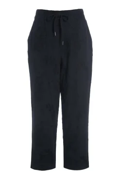 Embroidered leaf bukser