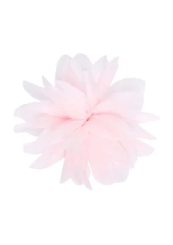 Fabric flower broche