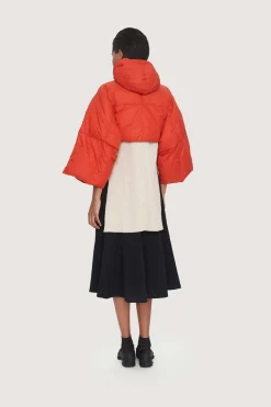 Feather down kort jakke