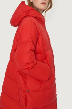 Feather down oversize frakke