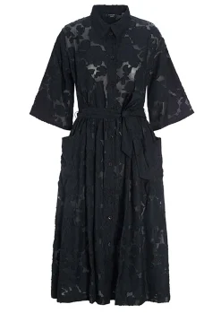 Fil coupé frakke kjole