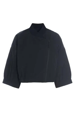 Fukkura poplin bomber jakke