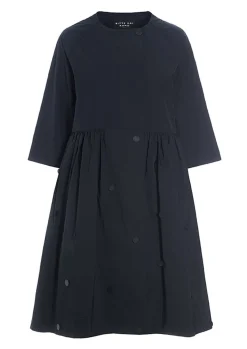 Fukkura poplin frakke kjole