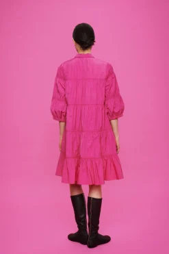 Fukkura poplin kjole