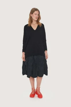 Fukkura poplin nederdel med elastik