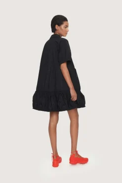 Fukkura poplin skjortekjole