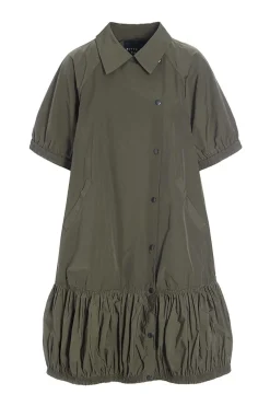 Fukkura poplin skjortekjole