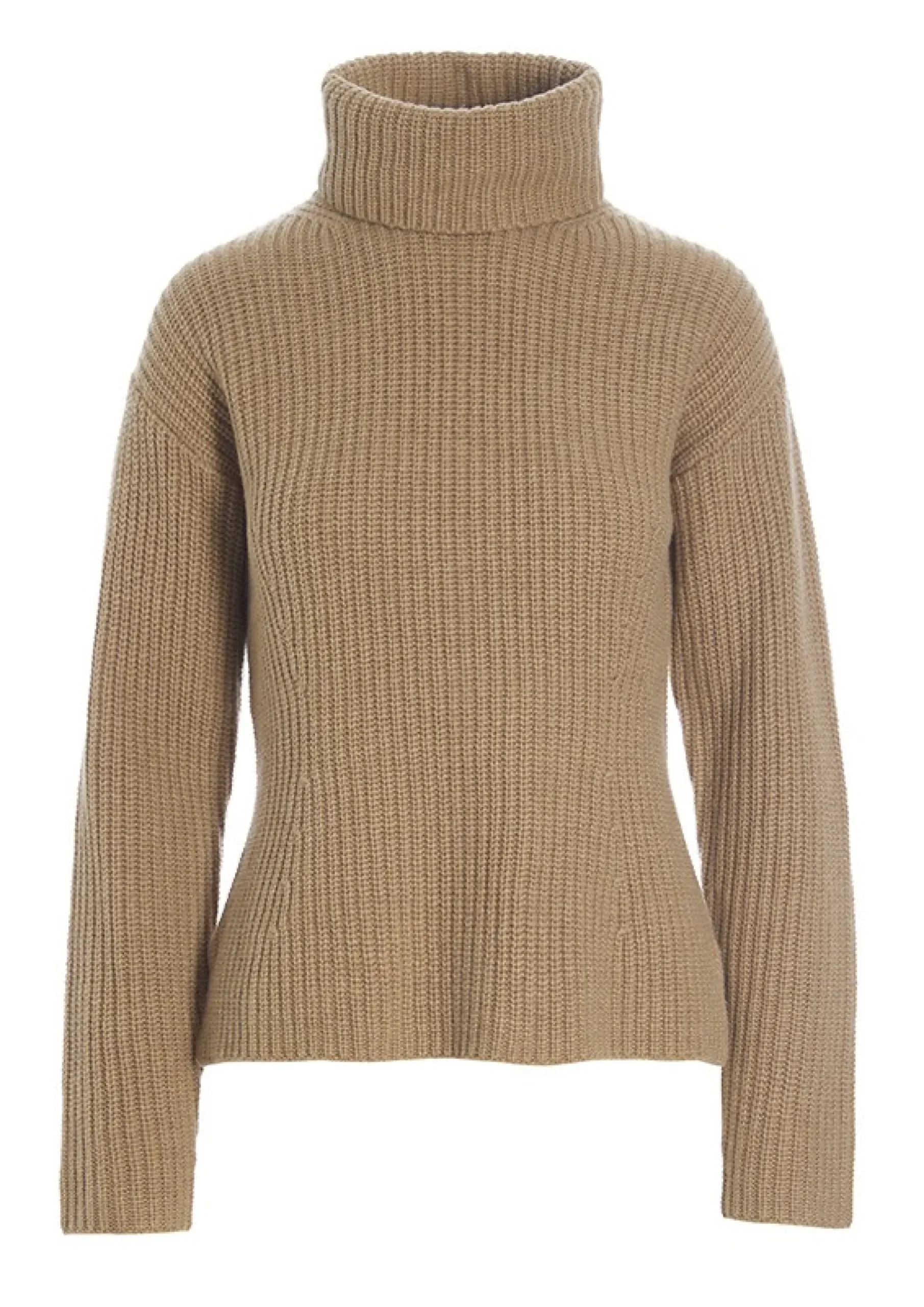 Gamine knit højhalset bluse