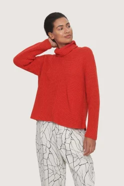 Gamine knit rullekrave sweater