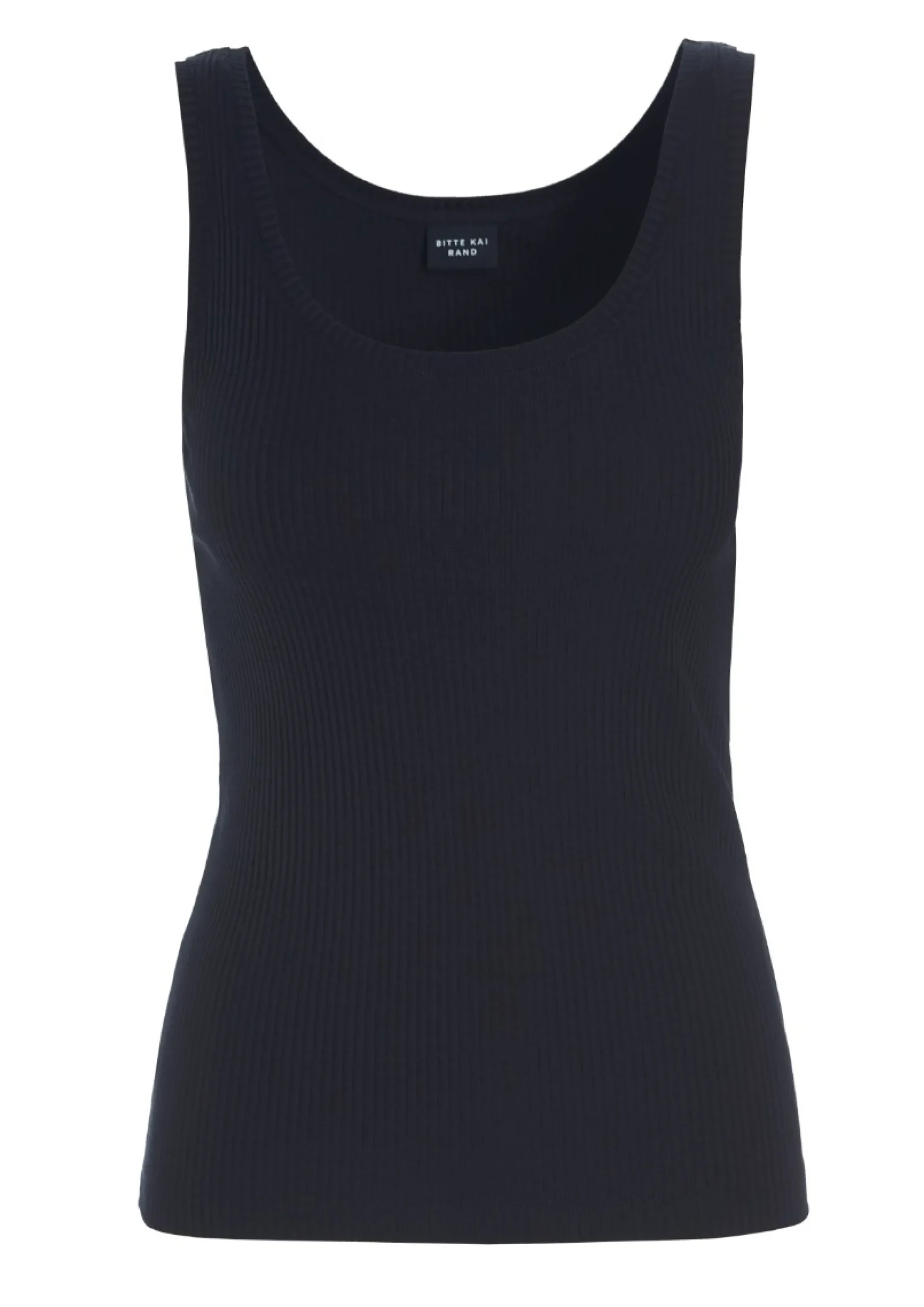 Globe rib tank top