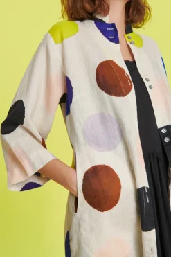 Harukaze kjole med knapper