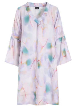 Harukaze kjole med v-hals