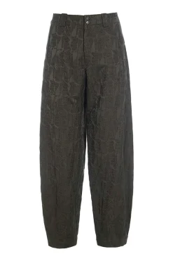 Jacquard stretch bukser