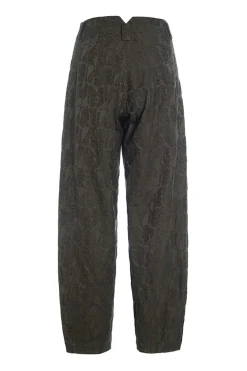 Jacquard stretch bukser