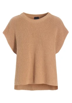 Kareshi bluse med rund hals