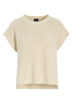 Kareshi bluse med rund hals