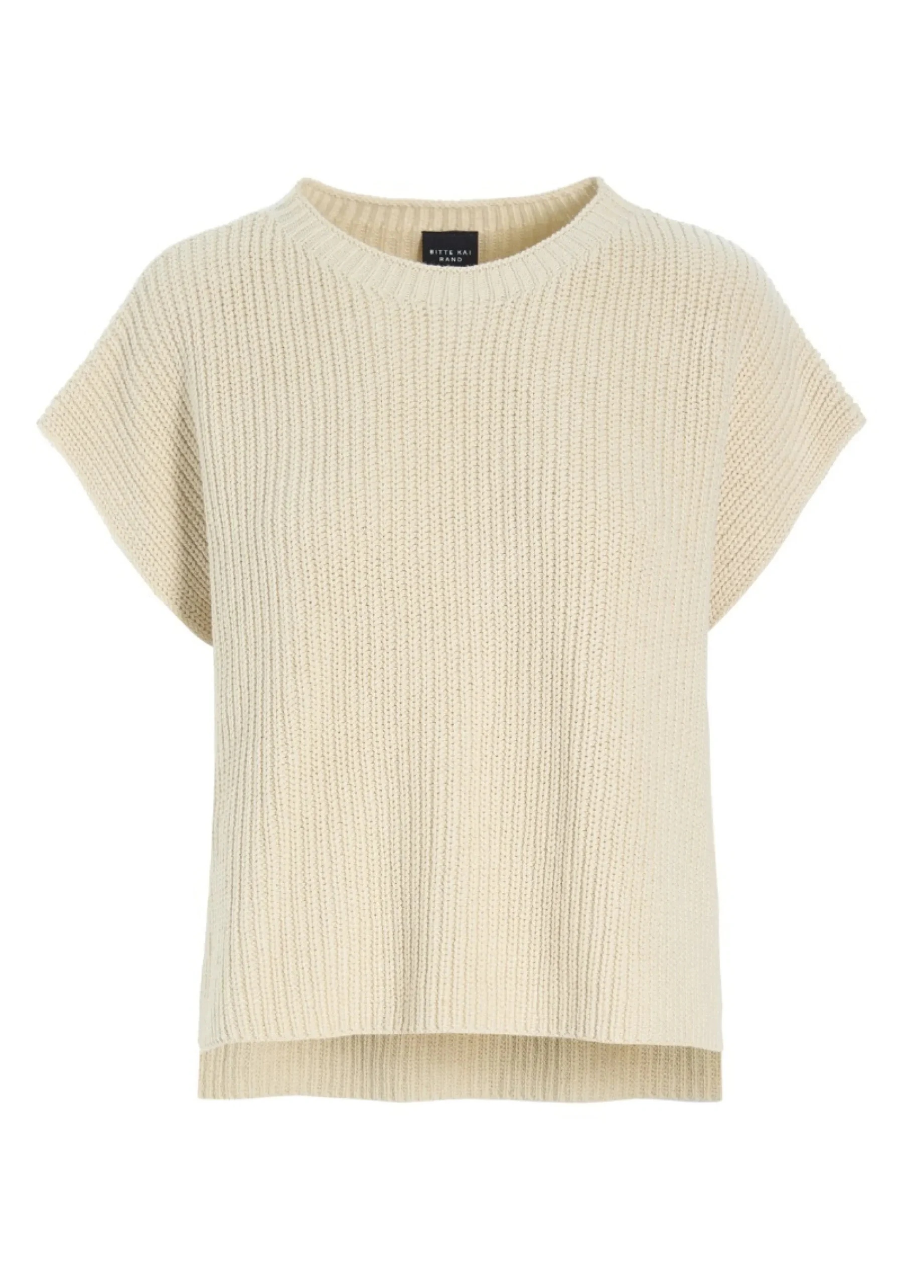 Kareshi bluse med rund hals