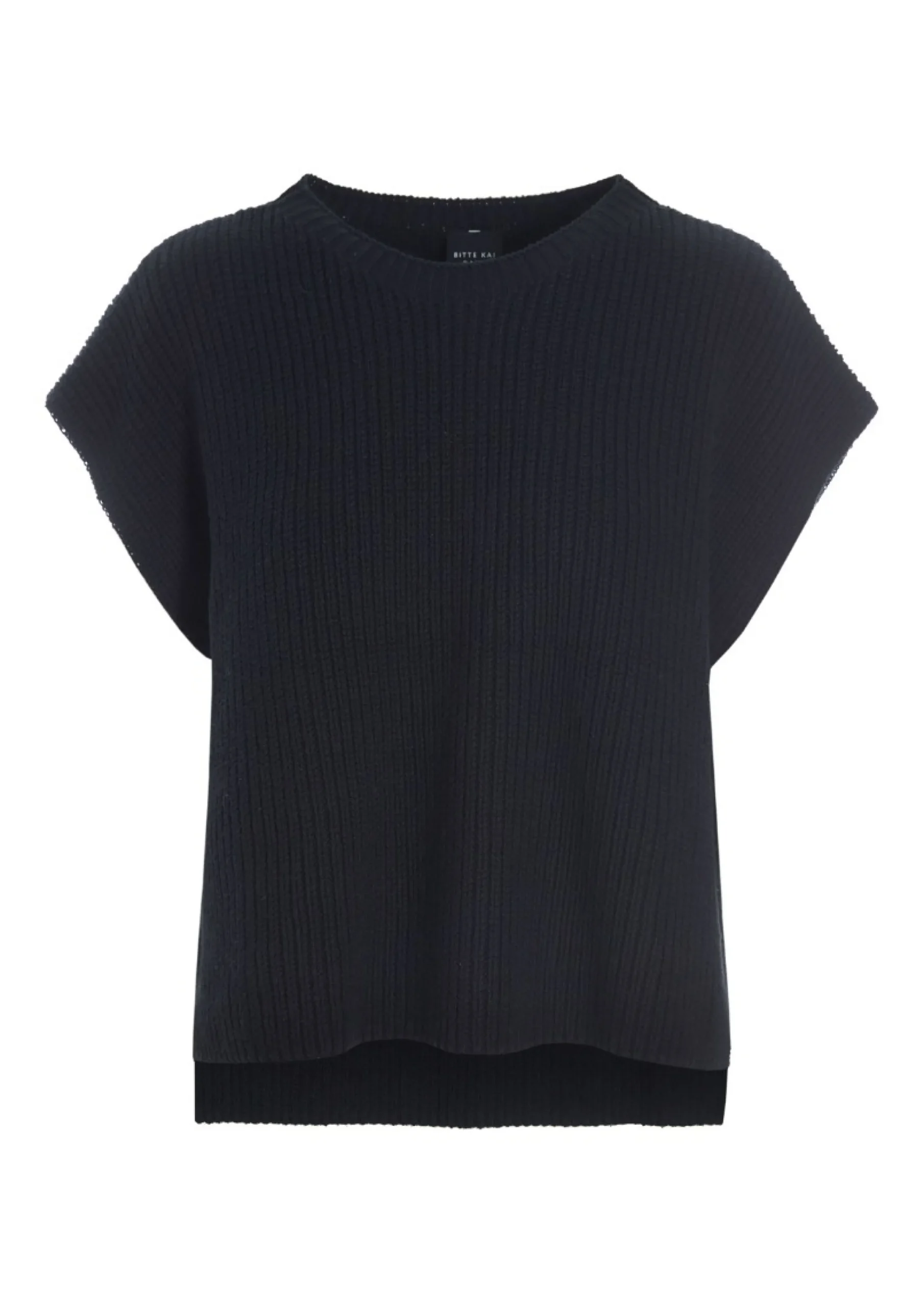 Kareshi bluse med rund hals