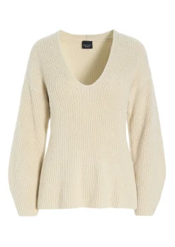 Kareshi bluse med v-hals